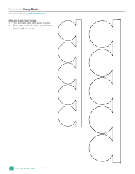 Document preview: Pansy Petal Templates - Martha Stewart Living Omnimedia