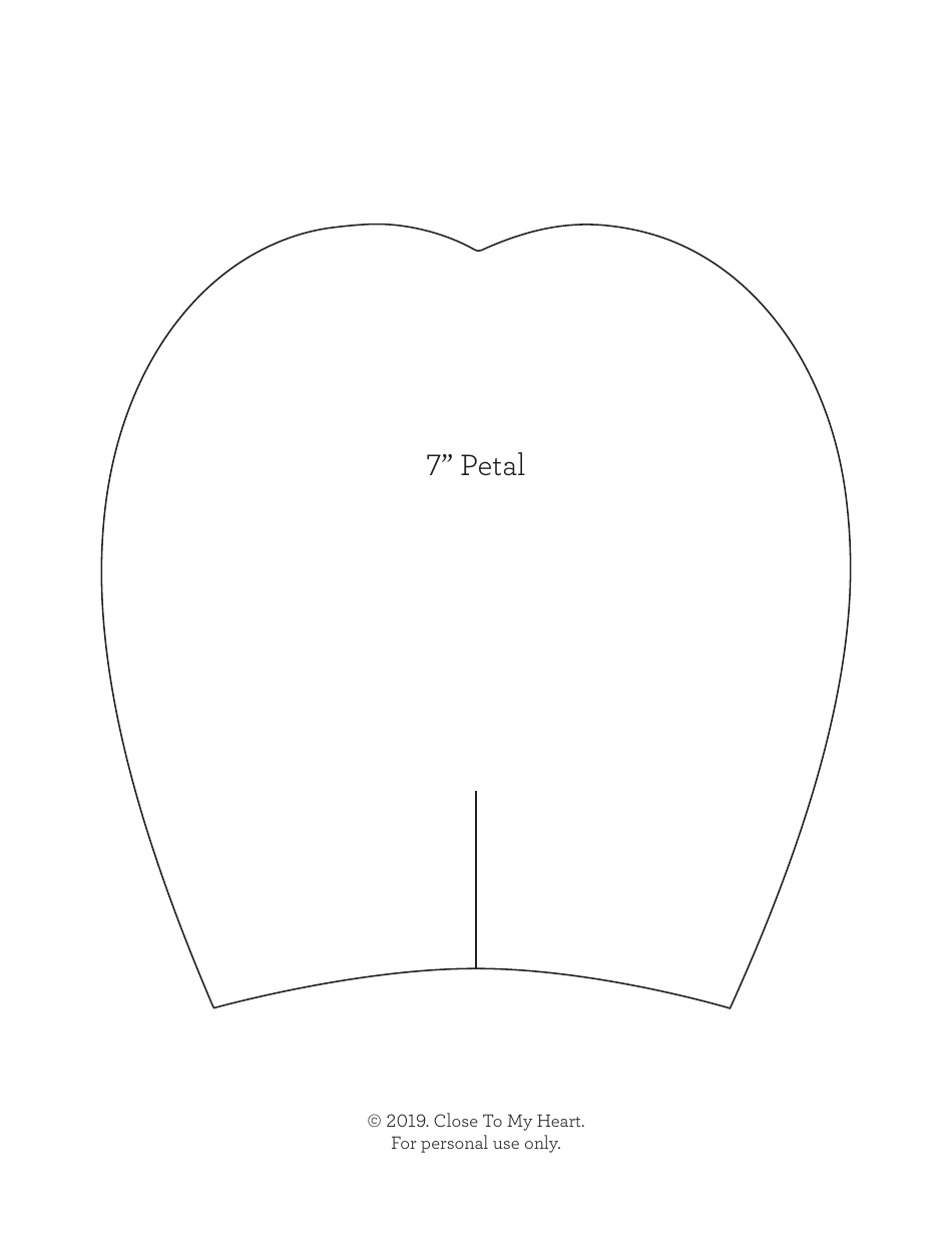 Paper Flower Templates - Close to My Heart, Page 3