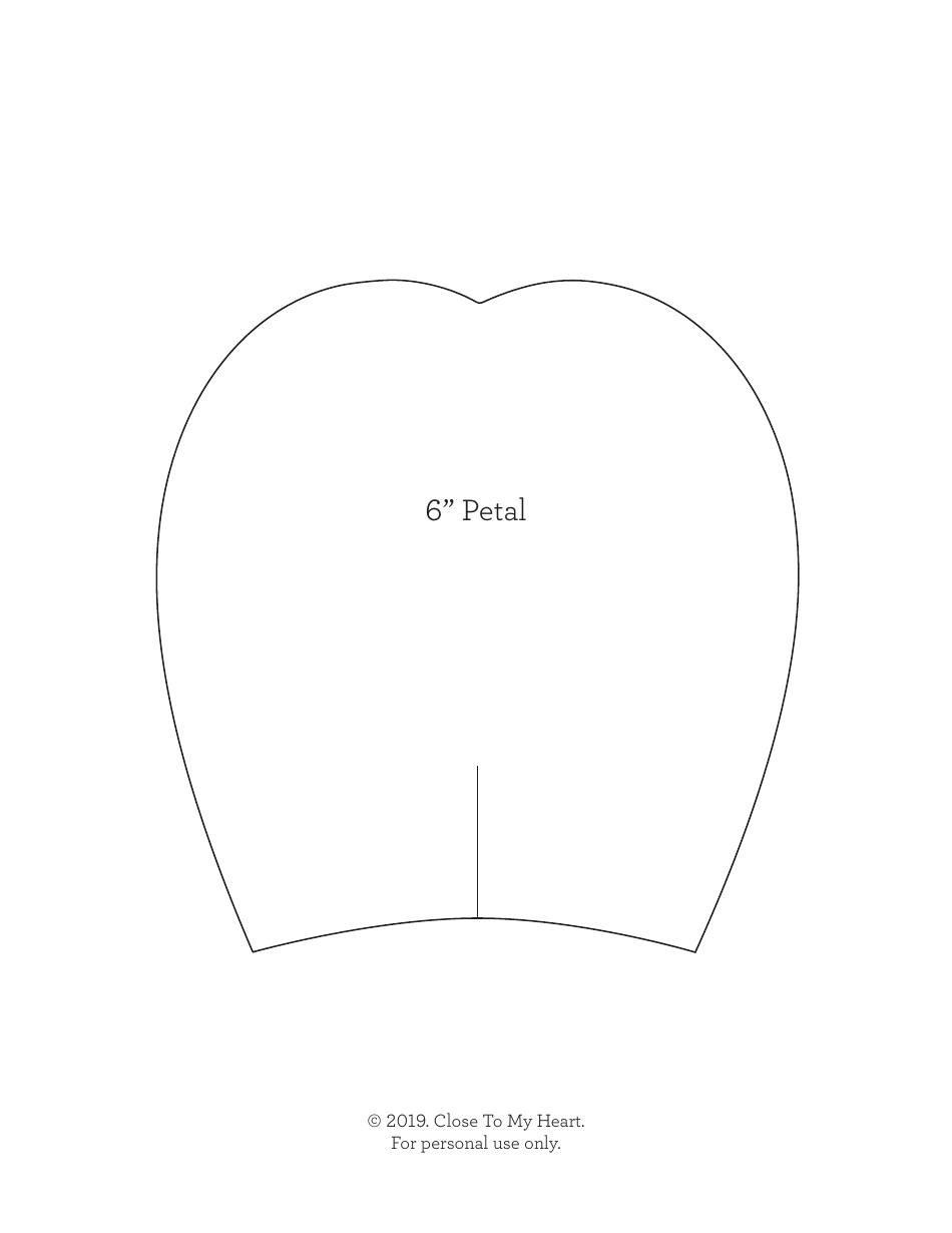 Paper Flower Templates - Close to My Heart, Page 4