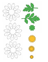 Paper Daisy Templates, Page 3