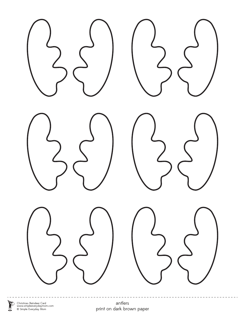 Paper Reindeer Card Templates - Simple Everyday Mom, Page 4