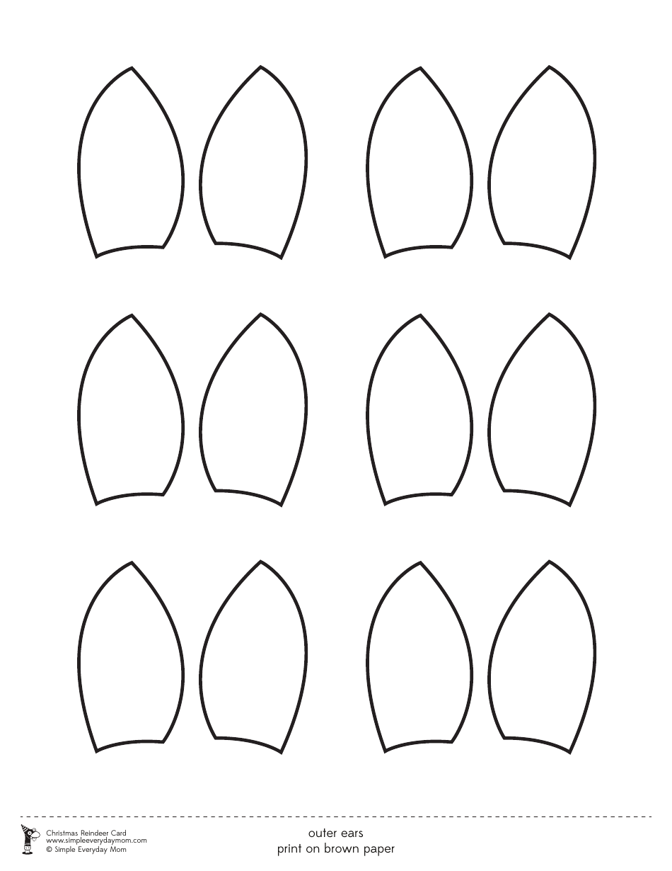 Paper Reindeer Card Templates - Simple Everyday Mom, Page 5