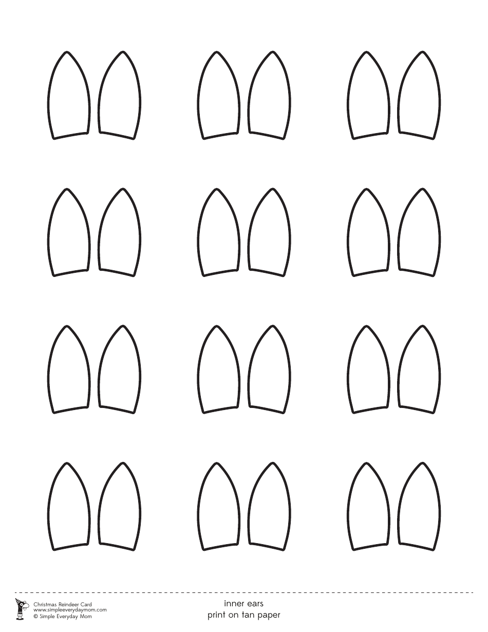 Paper Reindeer Card Templates - Simple Everyday Mom, Page 7