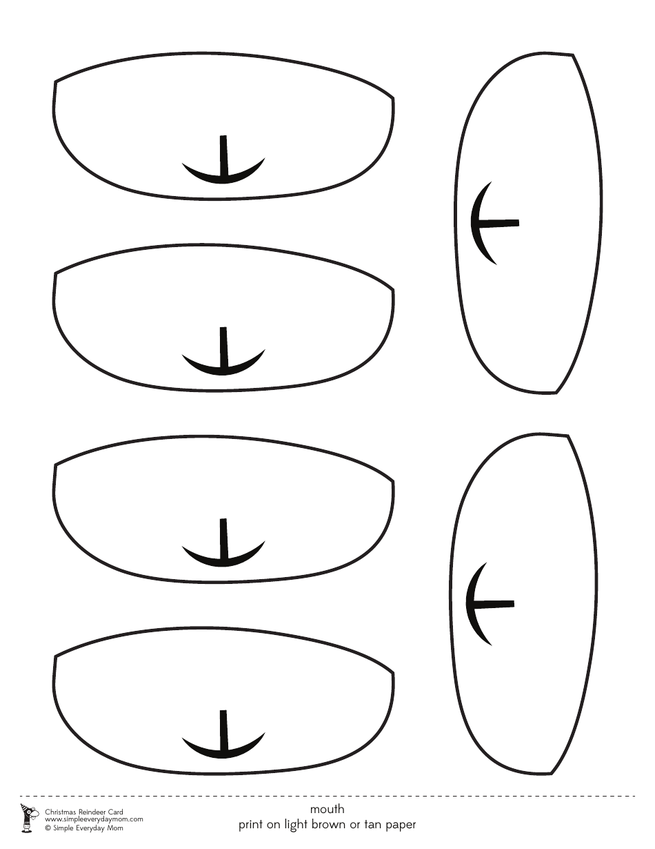 Paper Reindeer Card Templates - Simple Everyday Mom, Page 8