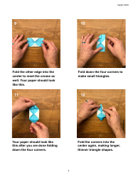 Paper Boat Tutorial, Page 3