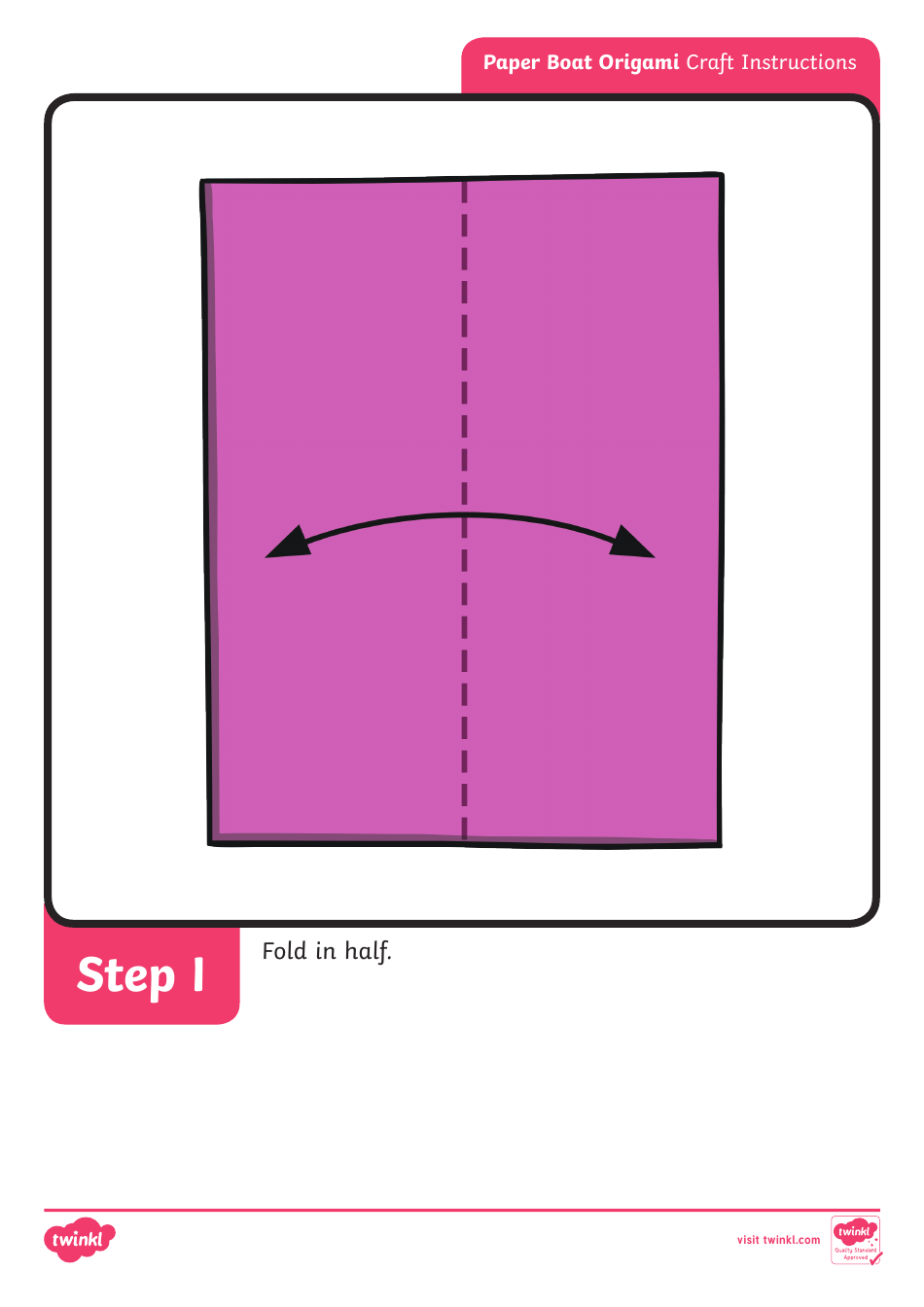 Paper Boat Origami, Page 3