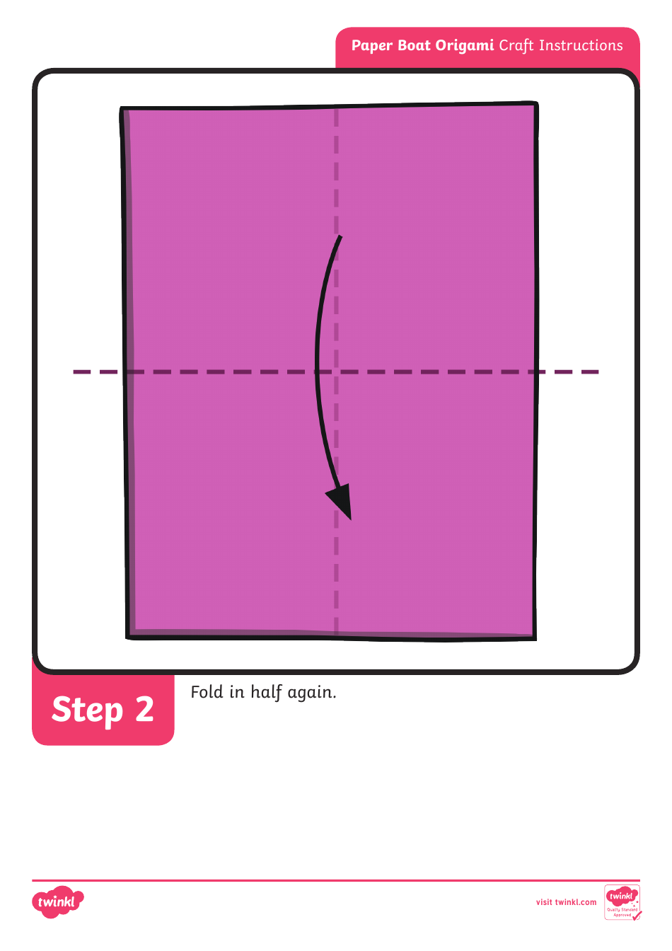 Paper Boat Origami, Page 4