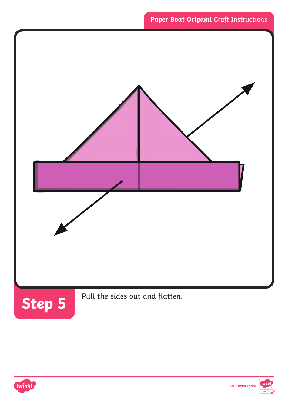 Paper Boat Origami, Page 7