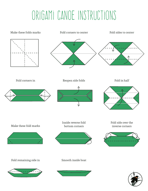 Origami Canoe Guide