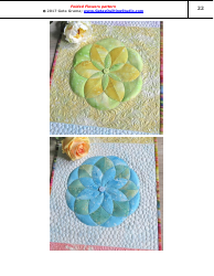 Folded Flowers Quilt Pattern Templates - Geta Grama, Page 22