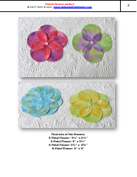 Folded Flowers Quilt Pattern Templates - Geta Grama, Page 2