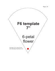 Folded Flowers Quilt Pattern Templates - Geta Grama, Page 34