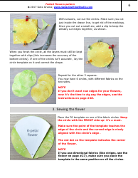 Folded Flowers Quilt Pattern Templates - Geta Grama, Page 6