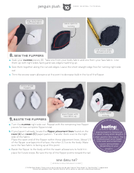 Penguin Plush Sewing Patterns - Choly Knight, Page 10