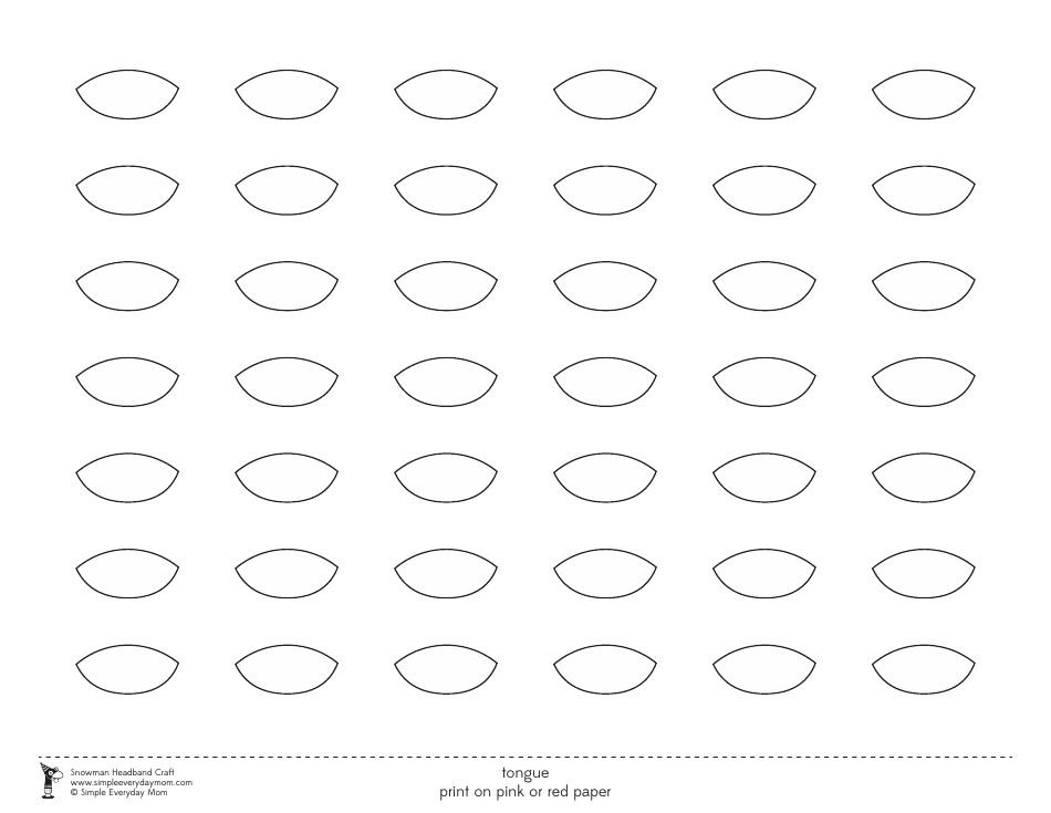 Snowman Headband Craft Templates - Simple Everyday Mom, Page 11