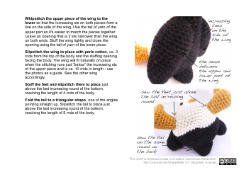 Knitted/Crocheted Penguin Pattern, Page 9