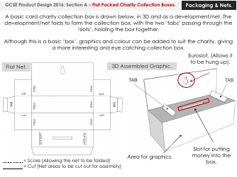 Flat Packed Charity Collection Box Templates, Page 4