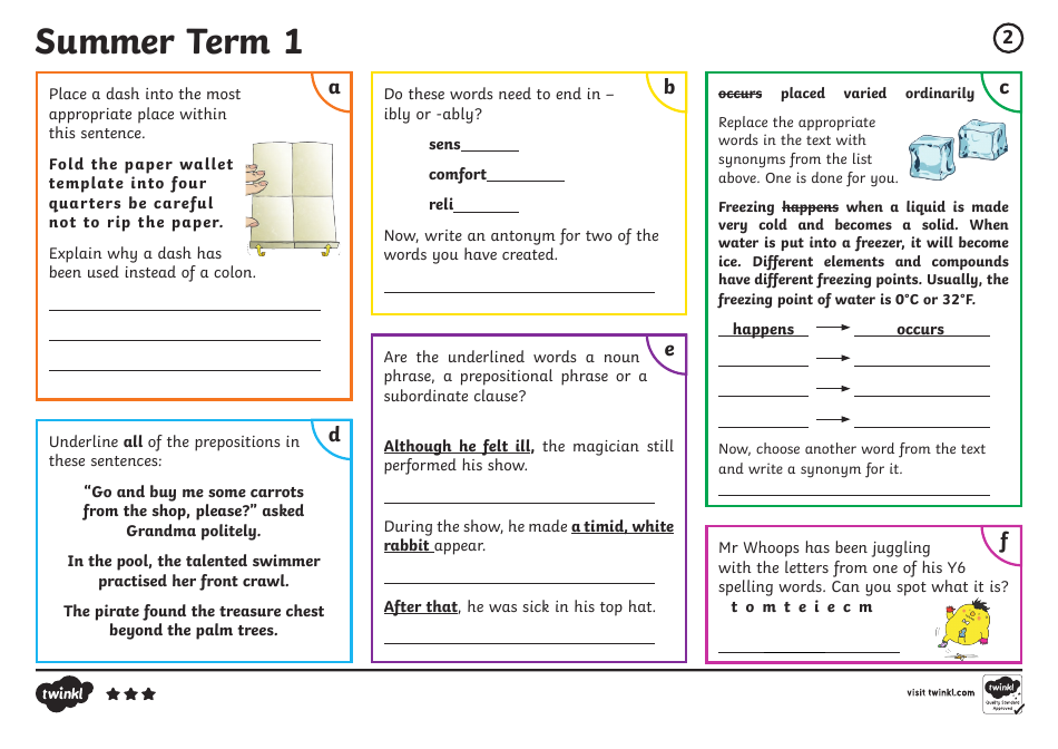 Summer Term 1, Page 5