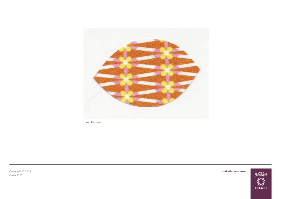 Simple Leaf Block Quilt Pattern Templates - Coats Plc, Page 3