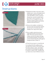Circular Leaf Block Quilt Pattern Templates, Page 11