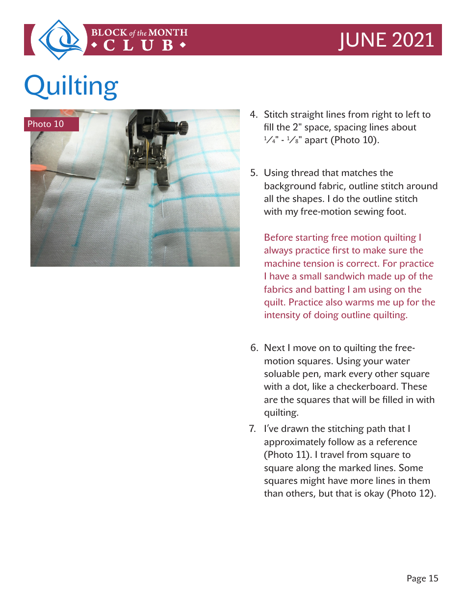 Circular Leaf Block Quilt Pattern Templates, Page 15