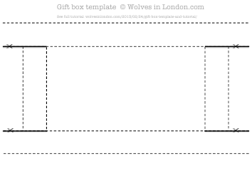Document preview: Gift Box Template