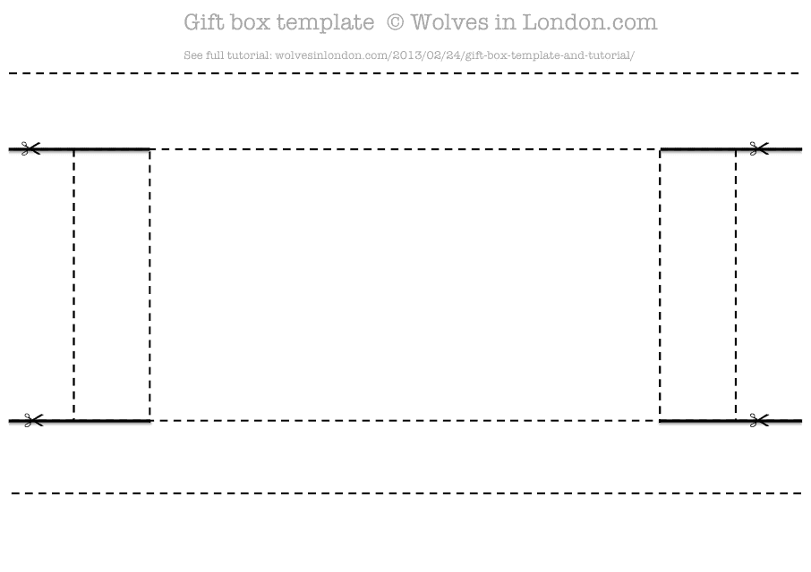 Gift Box Template - Customize and Print Envelopes and Boxes for Gifting