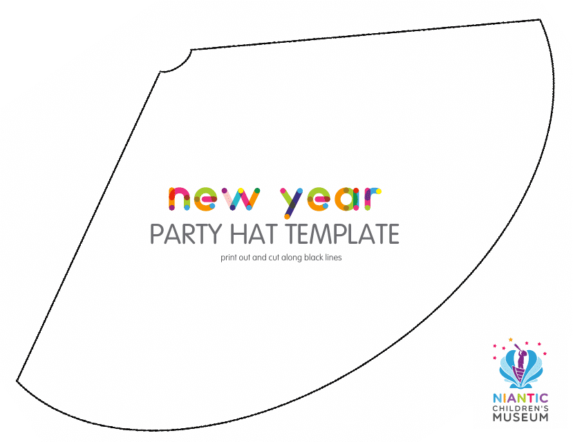 New Year Party Hat Template Download Pdf