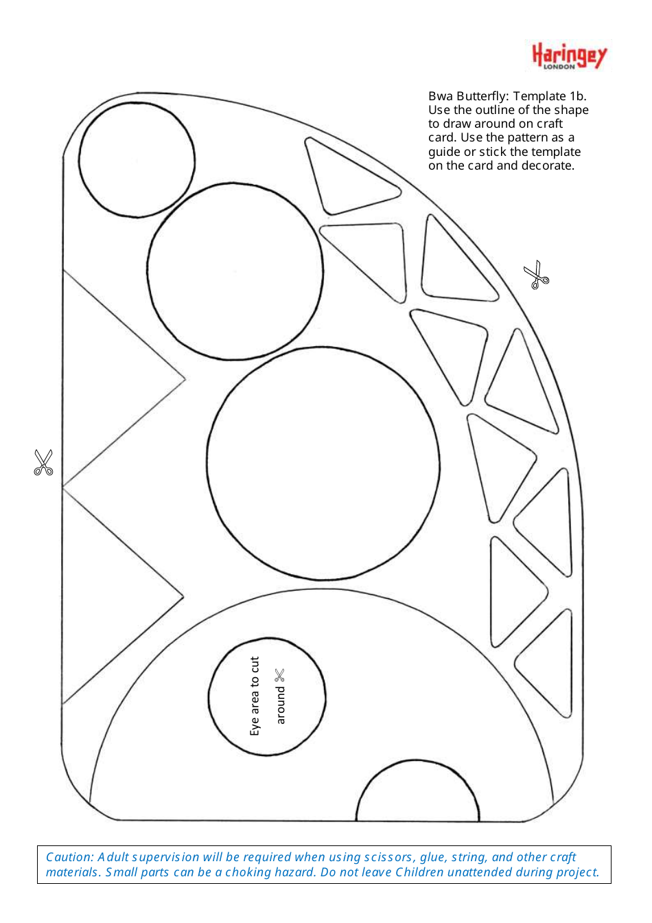 Bwa Butterfly Style Mask Templates, Page 3