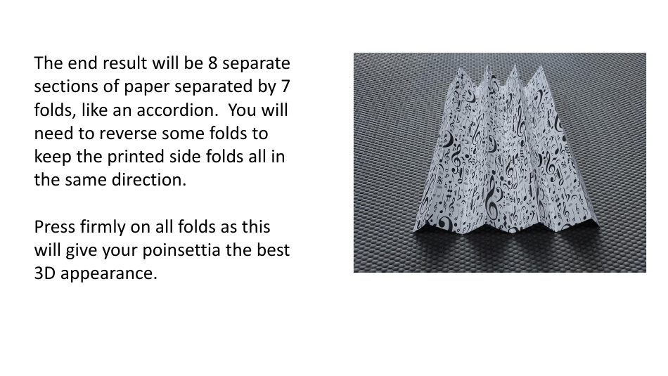 Paper Poinsettia Craft, Page 4