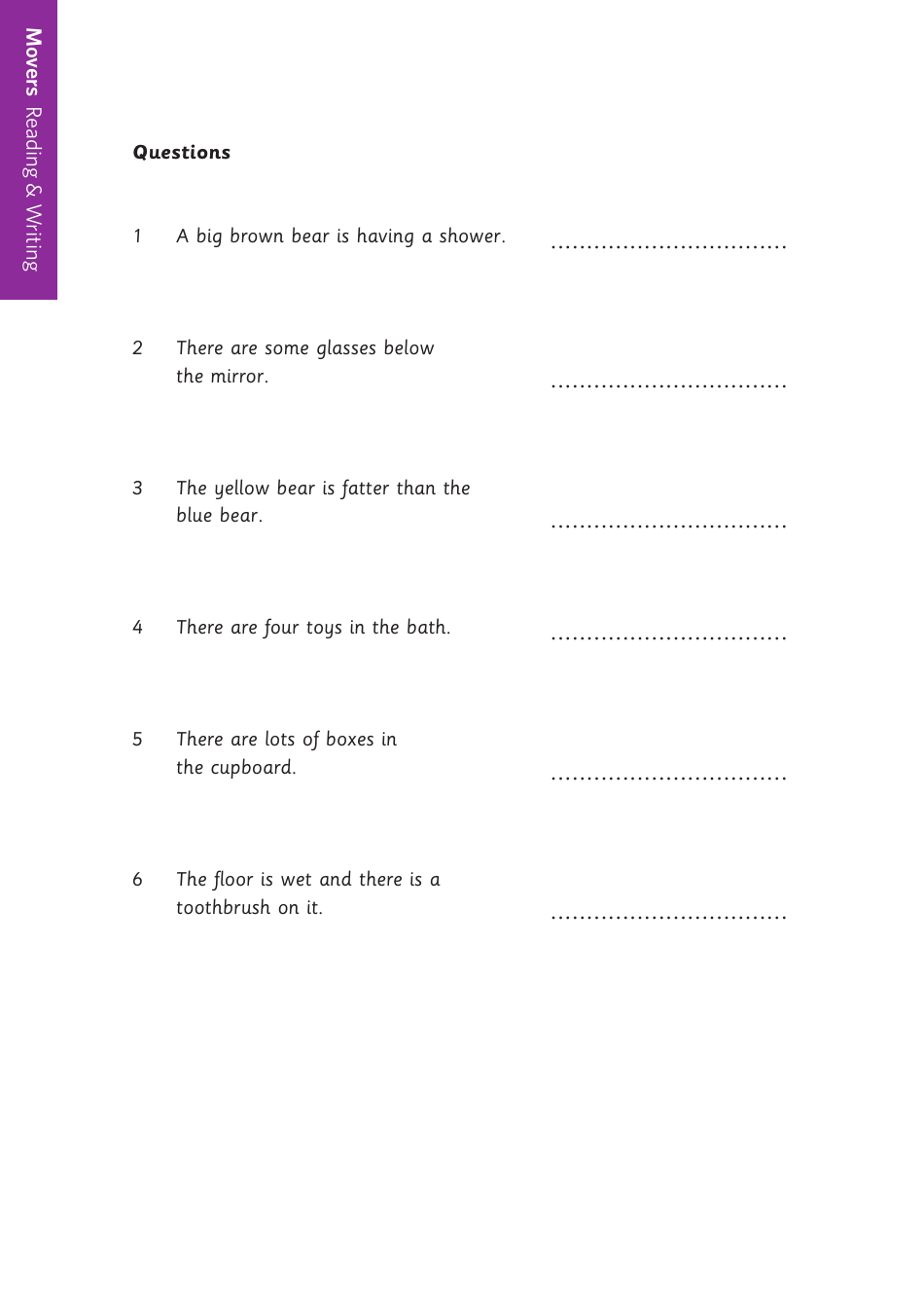Cambridge English Sample Papers - Movers, Page 18
