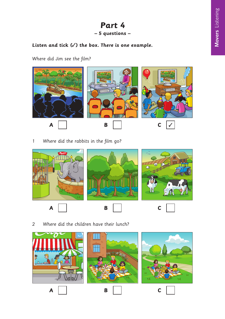 Cambridge English Sample Papers - Movers, Page 7