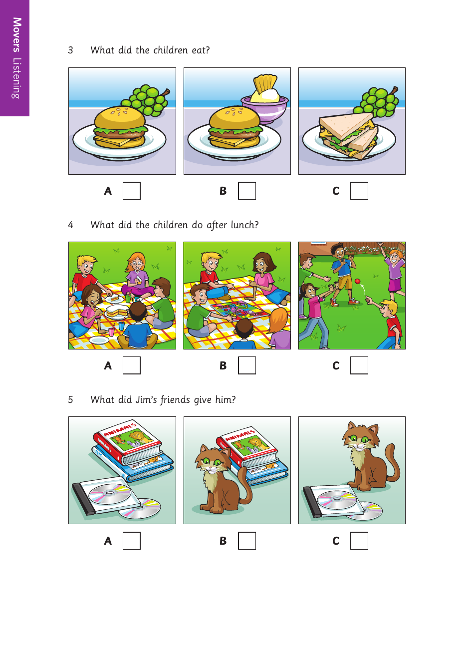 Cambridge English Sample Papers - Movers, Page 8