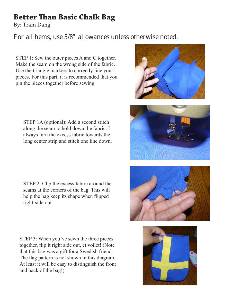 Chalk Bag Templates, Page 6