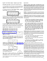 Christmas Celebration Tree Skirt Template Layout Sheet &amp; Yardage Chart - Quiltworx, Page 3