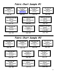 Christmas Celebration Tree Skirt Template Layout Sheet &amp; Yardage Chart - Quiltworx, Page 5