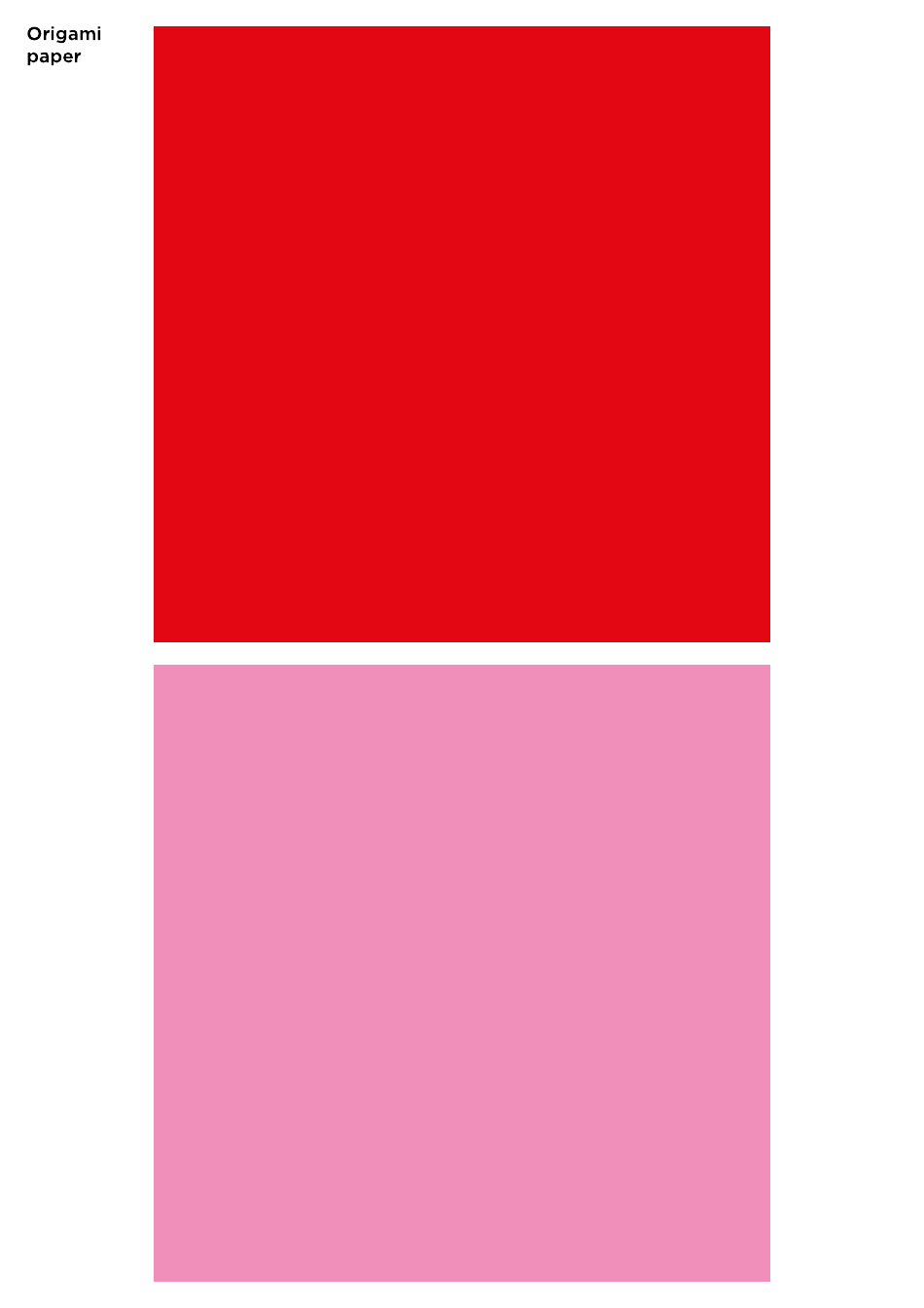 Origami Paper Heart Card Templates, Page 4