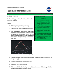 Document preview: NASA Tetrahedral Kite