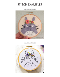 Totoro Stitch Pattern, Page 3