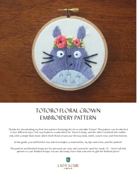 Document preview: Totoro Stitch Pattern