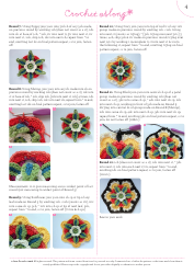 Frida&#039;s Bouquet Blanket Pattern Template - Jane Crowfoot, Page 5