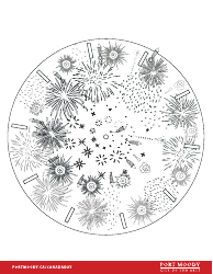 Fantastic Fireworks Phenakistoscope Templates, Page 5