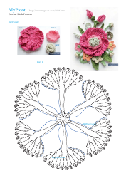 Document preview: Flower Crochet Stitch Pattern
