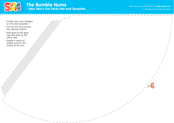 The Bumble Nums Party Hat Template - Skyship Entertainment, Page 2