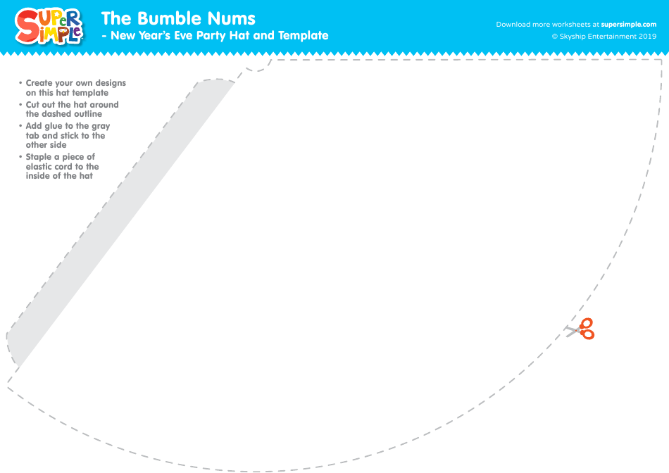 The Bumble Nums Party Hat Template - Skyship Entertainment, Page 2