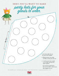 Fox and Racoon&#039;s Birthday Party Template Kit, Page 3