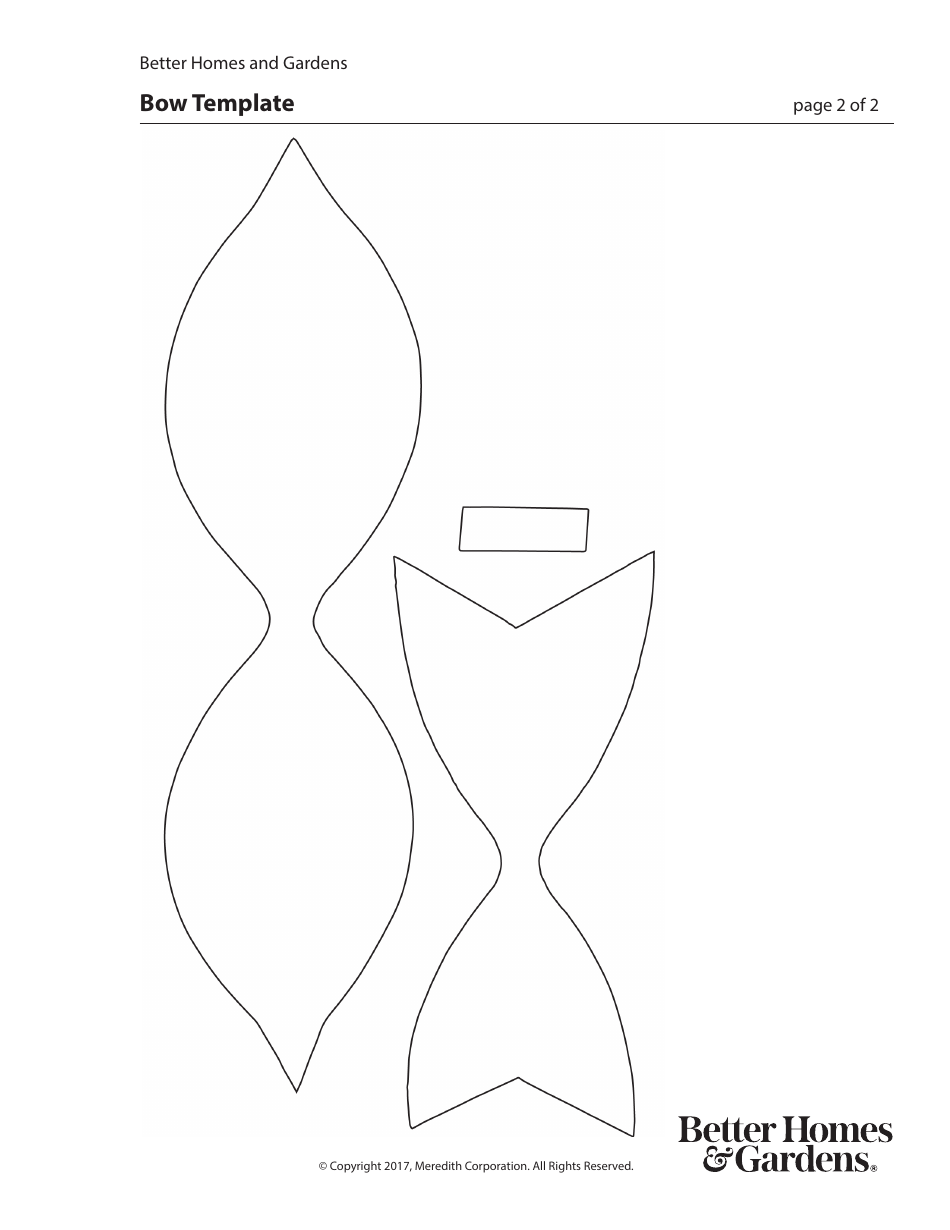 Bow Templates - Better Homes and Gardens, Page 2