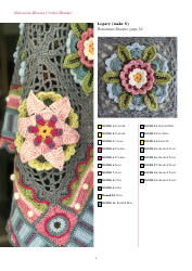 Bohemian Blooms Crochet Blanket Pattern - Jane Crowfoot, Page 4