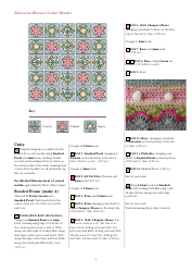 Bohemian Blooms Crochet Blanket Pattern - Jane Crowfoot, Page 6