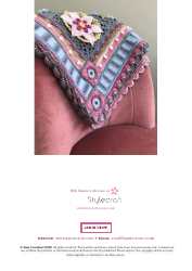 Bohemian Blooms Crochet Blanket Pattern - Jane Crowfoot, Page 8